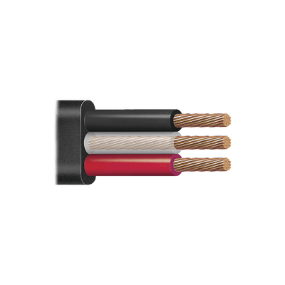  Cable trifásico plano para bomba sumergible 3 X 10 AWG Venta / metro.
