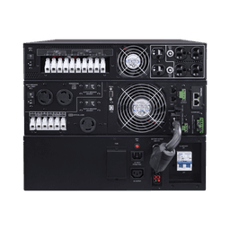 UPS de 8000 VA/8000 W, Online Doble Conversión, 200 - 240 Vac de Entrada, 120 - 240 Vac de Salida, Entrada Hardwired, Onda Senoidal Pura, Torre o Rack de 8 UR, Con 6 Tomas NEMA 5-20R, 3 NEMA L6-30R y Terminal Hardwired