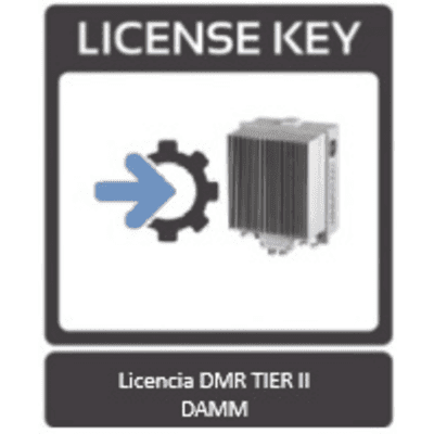 Licencia protocolo DMR TIER II para estación base BS422 de DAMM