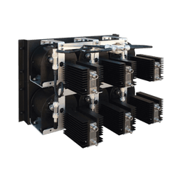 Combinador de Cerámica en Panel/ Rack 19", 851-869 MHz, 4 Canales, 150 kHz de Sep. min, N Hembras / DIN 7-16 Hem.