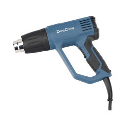 Pistola de Calor de 1600W, con 3 niveles de Temperatura variable, Incluye 2 Boquillas