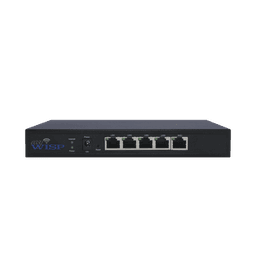 Administrador (CRM) de red WISP, controla, bloquea a los usuarios, 4 puertos LAN 10/100 Mbps, 1 puerto WAN 10/100, administración en la nube