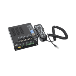 Sirena Vehicular H2 Covert ™ de 200W de Potencia, Con Controlador Unimando de 14 Botones Para Control de Tonos, 7 Salidas Auxiliares y Micrófono