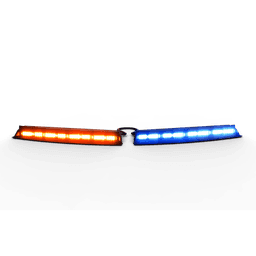 Visera Interior Universal Rojo/Azul con luces de penetración