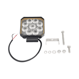 Luz de trabajo bluetooth, 9 LED, 1500 Lumenes, 12-24 Vcd