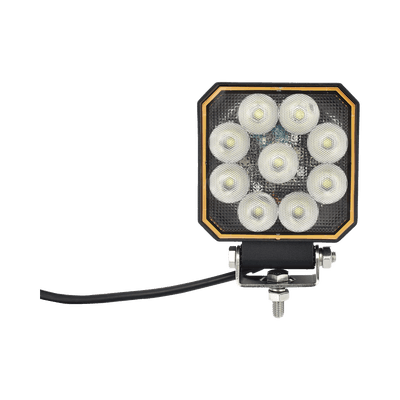 Luz de trabajo bluetooth, 9 LED, 1500 Lumenes, 12-24 Vcd