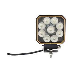 Luz de trabajo bluetooth, 9 LED, 1500 Lumenes, 12-24 Vcd