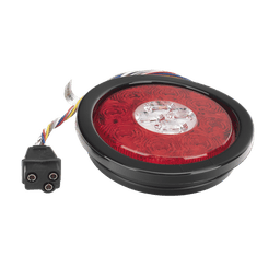 Plafón Circular Trasero / 16 LED / Rojo/Blanco/Ámbar / 5.4 Pulgadas / IP67 / 12-24 V / SAE Class I