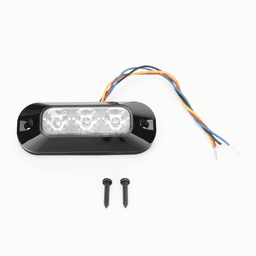 Luz perimetral de 3 LEDS color rojo