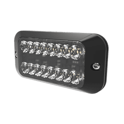Luz Auxiliar Serie EDX3789, 8 LEDs Ultra Brillantes, color ámbar claro.