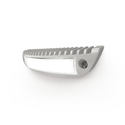 Luz de cortesía con bisel color blanco ideal para ambulancias y vehículos de rescate