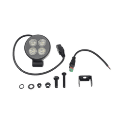 Luz de Trabajo Ultra brillante Circular, 4 LED, 2556 Lúmenes, 12-24 Vcd