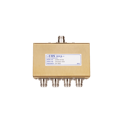 Divisor de Potencia EMR de 4 Vías, 30-960 MHz, 0.5 Watt, Conectores N Hembra.