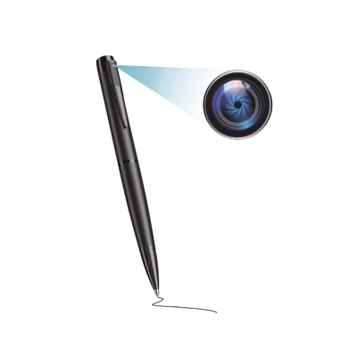 Cámara Oculta en Bolígrafo (Spyce Camera) /  Full HD / Grabación de Video y Audio / Captura de Fotos / Soporta Memoria micro SD de hasta 64G / Tiempo de Carga Aprox. 1 hora / Tiempo de Trabajo 120 min. / Incluye Cable de Carga / Cuerp