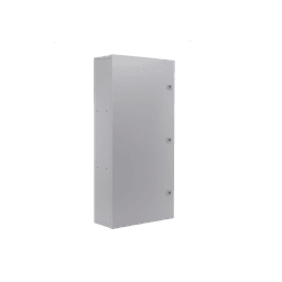 Gabinete Exterior / Acero Galvanizado / 3 Baterías / Montaje en Poste / 1050x208x505 mm / 16.14 kg / IP para Energía Solar