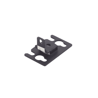 Placa Adaptadora para Panel LED / 30 x 15 mm / Acero Industrial / 90 x 70 x 2.5 mm (3.5 x 2.8 x 0.1 in) / Perforación 8.5 mm (0.3 in) / Incluye Tornillos M8 y Tuercas