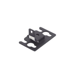 Placa Adaptadora para Panel LED / 30 x 15 mm / Acero Industrial / 90 x 70 x 2.5 mm (3.5 x 2.8 x 0.1 in) / Perforación 8.5 mm (0.3 in) / Incluye Tornillos M8 y Tuercas