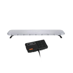 Barra de luces LED de 46" Rojo/Azul , De 132 LEDs, Controlador Incluido, Ideal para Equipar Unidades de Seguridad Publica