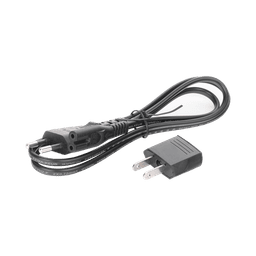 CABLE DE CORRIENTE BIFASICO CONECTOR TIPO 8 ( 1 METRO )