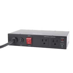 Acondicionador de Voltaje / Entrada 120 Vca / 2 salidas @ 120 Vca NEMA 5-15R / 1,800 W / 15 A / Supresión de Picos / Filtro de Ruido EMI/RFI