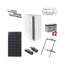 Kit de energía solar de 12 Vcc para alimentar radar de velocidad X-RADAR1