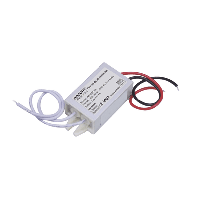 Fuente 12 V / 1 Amper / Waterproof / Intemperie grado IP67