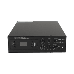 Amplificador Digital Mini MP3 / 240W / Bluetooth y FM / Entrada XLR Phantom 48V / Salida 4-16 Ohm / 100V / USB y TF Card