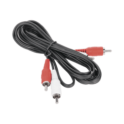 Cable RCA Macho a Macho de 2 Metros de Longitud / Aplicaciones de Audio y Video Optimizado para HD