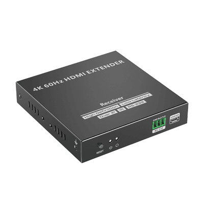 Receptor Compatible para Kit TT582 | 4K @60Hz | Cat 6, 6a y 7 |  hasta 120 metros | 