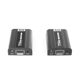 Kit Extensor HDMI para distancias de 30 metros / Resolución 4K x 2K@ 30 Hz/ Cat 6, 6a y 7 / HDCP2.2 / HDMI 2.0  / Soporta PCM, HDbitT / Soporta control remoto del equipo fuente.