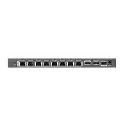 Kit Divisor y Extensor HDMI / Divide 1 Fuente HDMI a 8 Pantallas / Extiende la señal HDMI hasta 70 m / Resolución 4K @ 60 Hz/ Cat 6/6a/7 / IPCOLOR / CERO LATENCIA / Uso 24/7 / Puerto S/PDIF / EDID / RS232 / Salida Loop / Alimente solo el Tx 