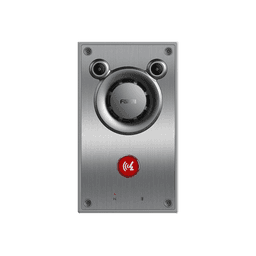 Intercomunicador IP de Emergencia / Altavoz 10W / 2 Líneas SIP / IP66 e IK10 Anti-vandálico / PoE 802.3af / Doble Micrófono con Reducción de Ruido / -40°C a 70°C
