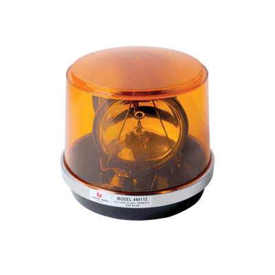Luz giratoria económica modelo 100, color ámbar