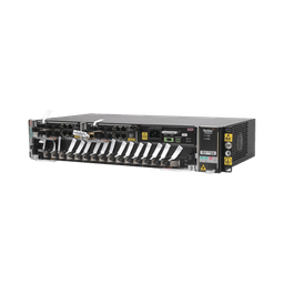 OLT Carrier Class Modular GPON, 2 Ranuras, Incluye 1 Tarjeta GPOA de 16 puertos GPON, 1 Fuente de CA, 2 UR, Gestión por UNM2000, CLI, (Incluye Instalación de Software UNM2000) 