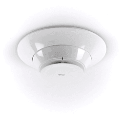 Sensor térmico direccionable de tasa de aumento con respaldo fijo a 57°C, color blanco, protocolo LiteSpeed