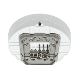 Base audiovisual inalámbrica direccionable para montaje en techo, color blanco, línea SWIFT compatible con paneles Fire-Lite