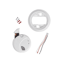 Detector Combo de Humo/CO, 120 Vca, No Requiere Panel, Con Batería de Respaldo, Sensor Inteligente de Falsas Alarmas 