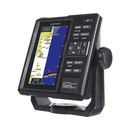 Ecosonda de pesca semi comercial con salida de 600 W, trabaja en frecuencia 50/77/200 kHz