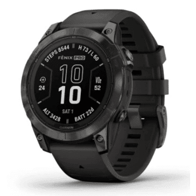 Reloj Inteligente Garmin / Pantalla Visible a la Luz del Sol / Carga Solar / GPS Multibanda / Resistencia al Agua 10 ATM / Monitor de Frecuencia Cardíaca / 32 GB de Almacenamiento / Compatible con iPhone y Android