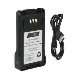 Batería Li-Ion 2000 mAh  para radios Kenwood NX200/300.