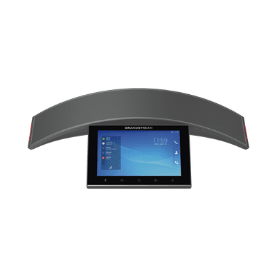 Teléfono - Audioconferencias IP Android 10, 12 líneas SIP con 12 cuentas, pantalla táctil  8", puertos Gigabit, Wi-Fi, Bluetooth, PoE, codec Opus, IPV4/IPV6 con gestión en la nube GDMS