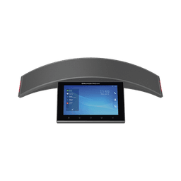 Teléfono - Audioconferencias IP Android 10, 12 líneas SIP con 12 cuentas, pantalla táctil  8", puertos Gigabit, Wi-Fi, Bluetooth, PoE, codec Opus, IPV4/IPV6 con gestión en la nube GDMS