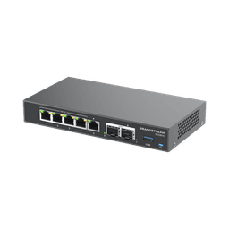 4 en 1: Firewall Nueva Generación, Router, PBX IP, Switch Gigabit de 5 Puertos (4 PoE) y 2 Puertos SFP 2.5 Gigabit