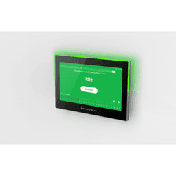 Estación de Intercomunicación SIP con Wi-Fi 6, Bluetooth y Control Total para Agendamiento de Salas y Edificios Inteligentes (Color Negro)