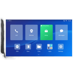 Estación de Intercomunicación SIP con Wi-Fi 6, Bluetooth y Control Total para Agendamiento de Salas y Edificios Inteligentes (Color Negro)