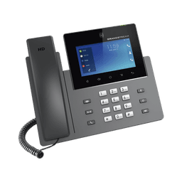 Videoteléfono IP pantalla táctil con android de 16 líneas, doble puerto Gigabit, PoE/PoE+