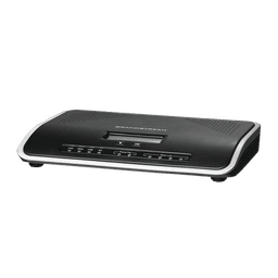 Conmutador IP-PBX de 4 puertos FXO + 2 FXS, 45 llamadas concurrentes, 500 usuarios y doble puerto Gigabit