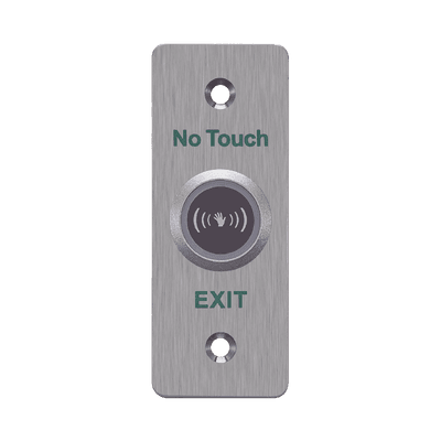 Botón de Salida sin Contacto / LED Indicador / Normalmente Abierto y Cerrado / Distancia Ajustable de Detección