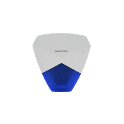 Sirena Estrobo Cableada Hikvision / Ideal para cualquier Panel de Alarma / Azul / 105 dB / Proteccón IP54