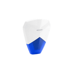 Sirena Estrobo Cableada Hikvision / Ideal para cualquier Panel de Alarma / Azul / 105 dB / Proteccón IP54